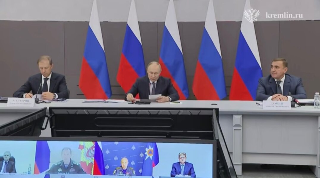 Владимир Путин провел заседание Военно-промышленной комиссии