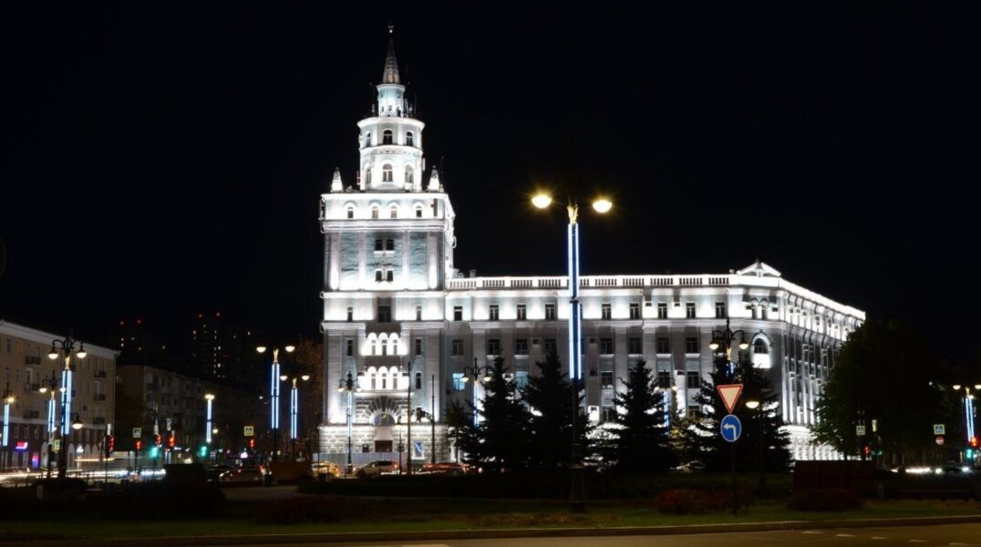 Архитектурная подсветка появится еще на 19 домах в центер Перми