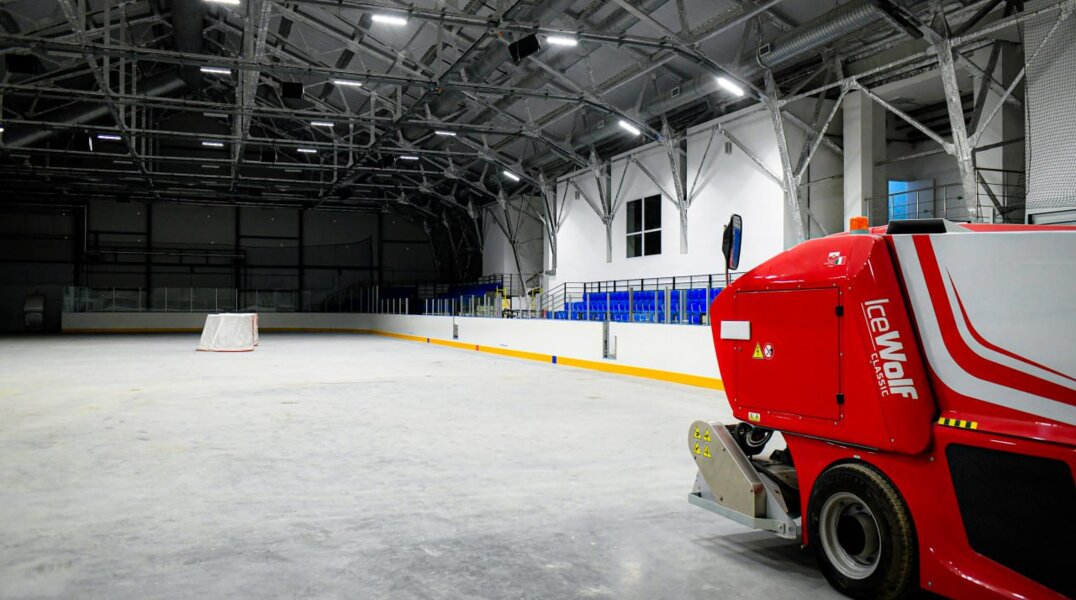 Эдуард Соснин: ледовая арена детско-юношеского центра «Здоровье» в Перми готова на 98,3%