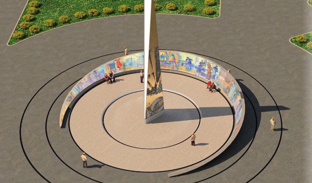 Стелу «Город трудовой доблести» возведут в максимально сжатые сроки