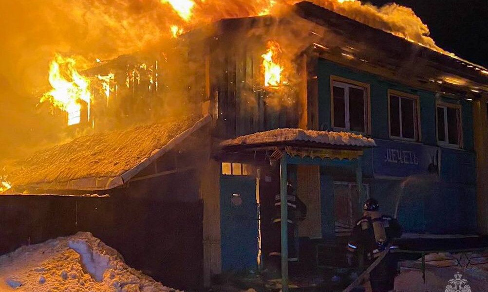 В Добрянке Пермского края сгорела мечеть