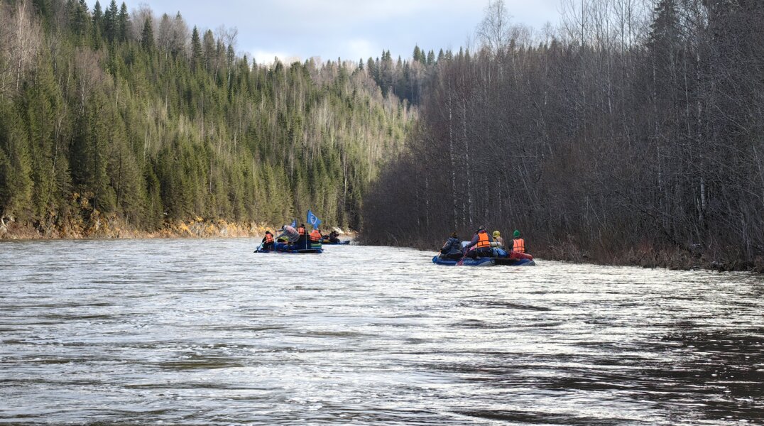 В Прикамье два катамарана потерпели крушение на реке Койва