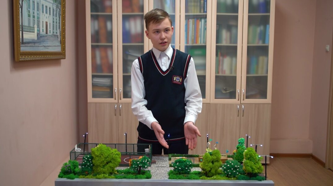 В одном из пермских микрорайонов обустроят сквер по макету ученика школы №101