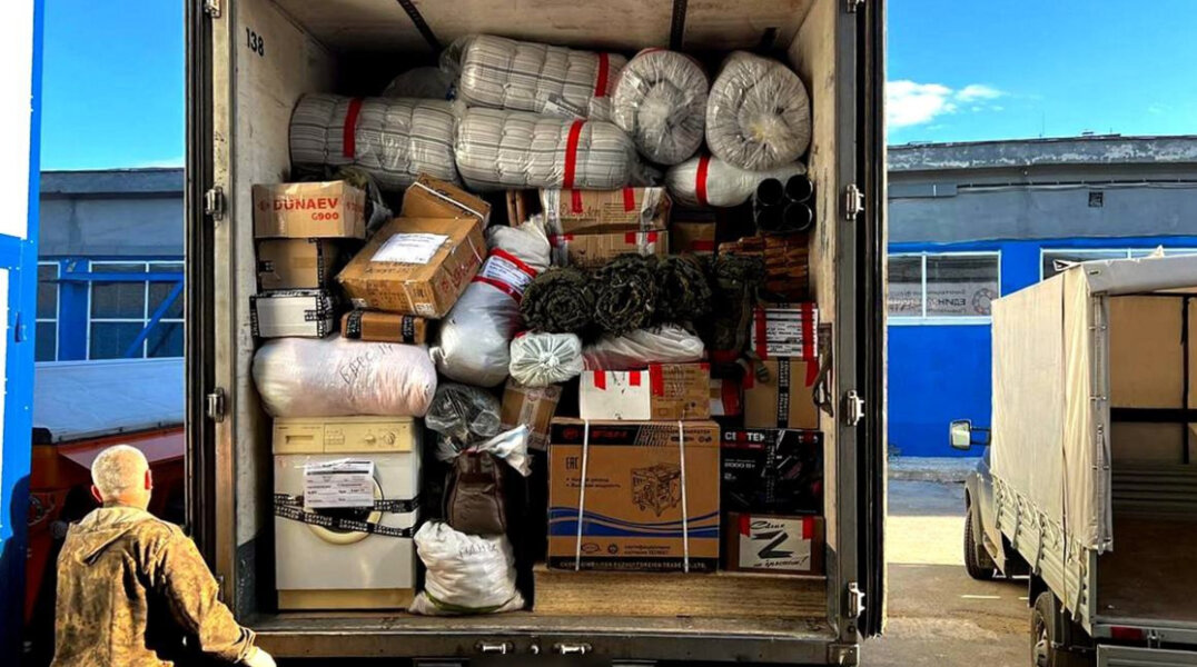 Пермяки отправили в Курскую и Белгородскую области пять тонн гуманитарного груза