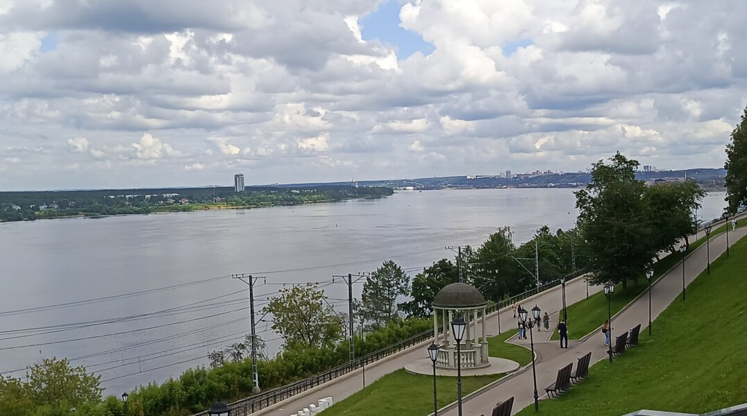 В Перми готовится к открытию новый этап набережной