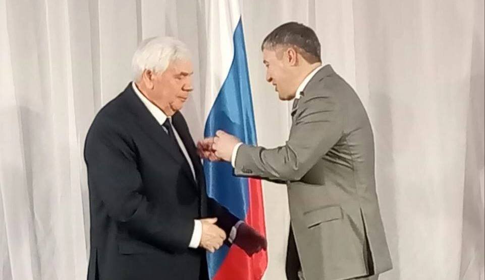 Президент России удостоил наградой генерального директора промышленной компании Чайковского