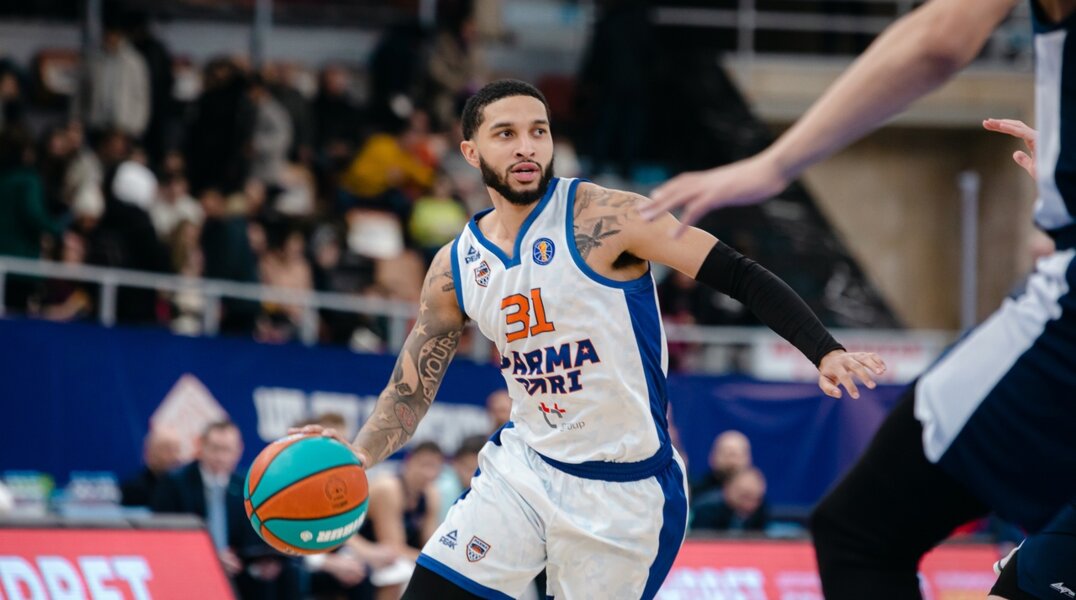 Баскетбольный клуб «Парма-Пари» обыграл «Минск»