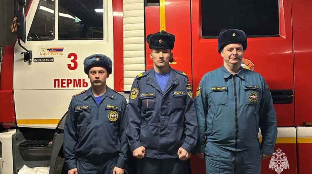 В Перми пожарные спасли от гибели пятерых человек