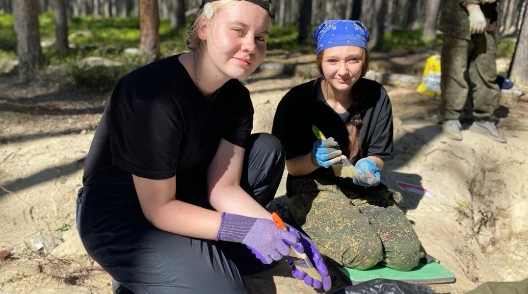 Пермские поисковики обнаружили останки 10 солдат Красной армии в Карелии