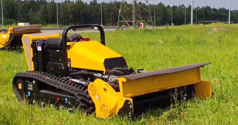 В Прикамье на борьбу с борщевиком вышла беспилотная гидравлическая платформа