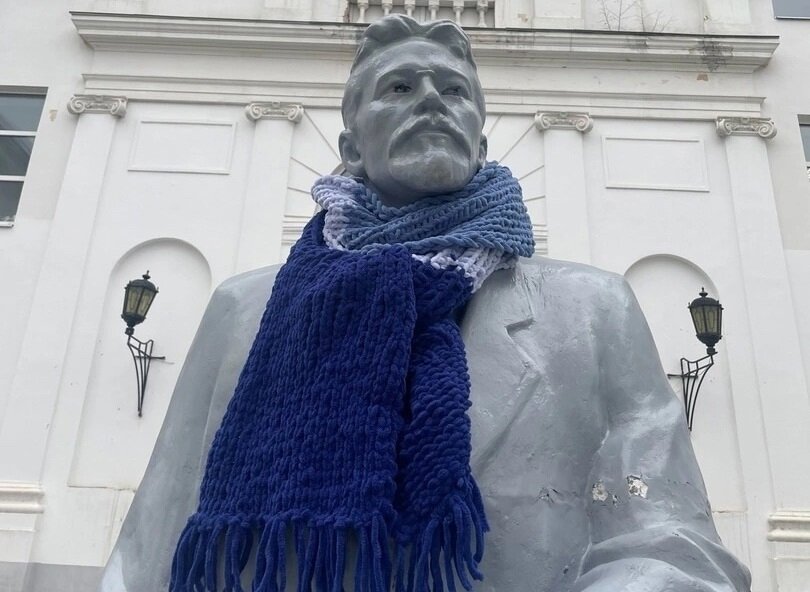 Пермяки утеплили к зиме несколько памятников