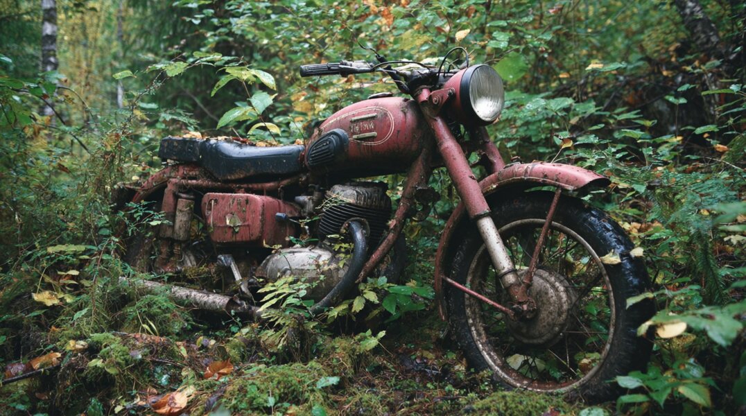 Житель Березников через суд стал хозяином найденного в лесу мотоцикла