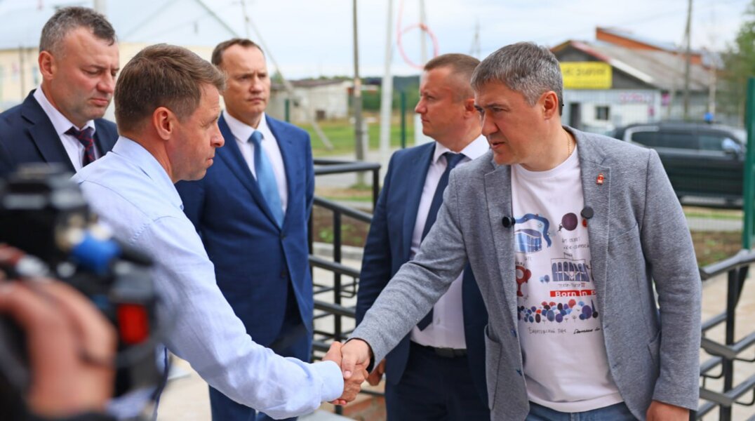 Губернатор Прикамья побывал на строительных объектах Лысьвенского округа