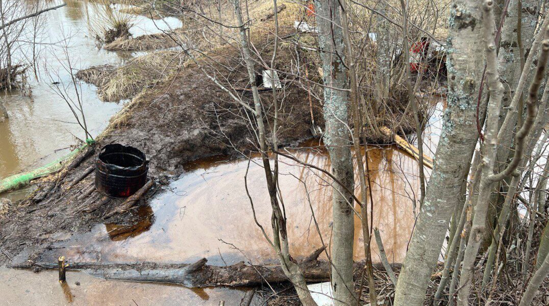 С виновника разлива нефти в Прикамье взыскали 7,5 млн рублей