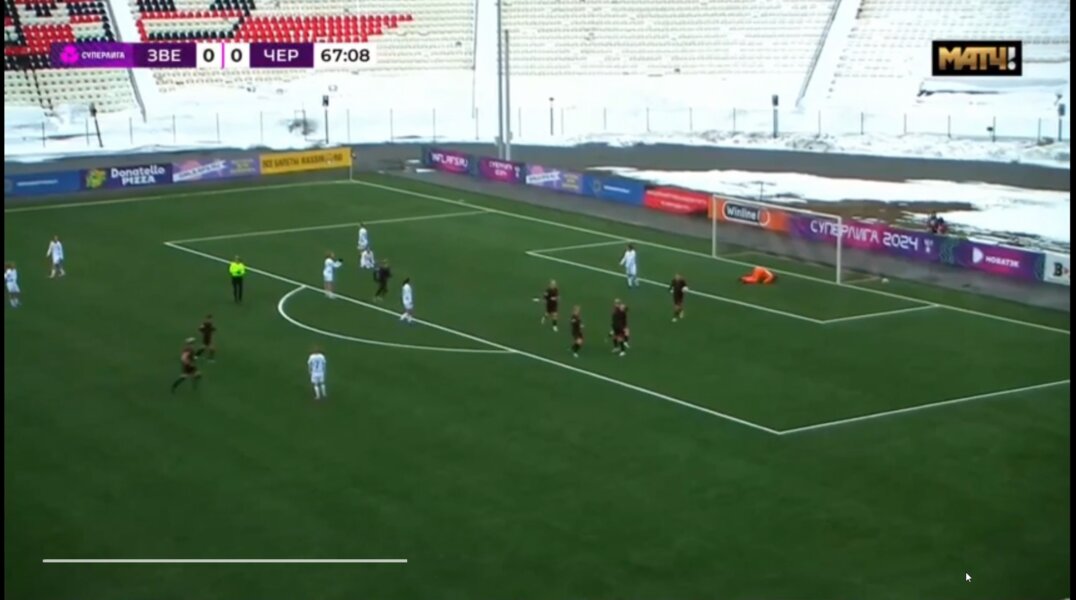 Пермские футболистки «Звезда-2005» победили в матче с «Чертаново»