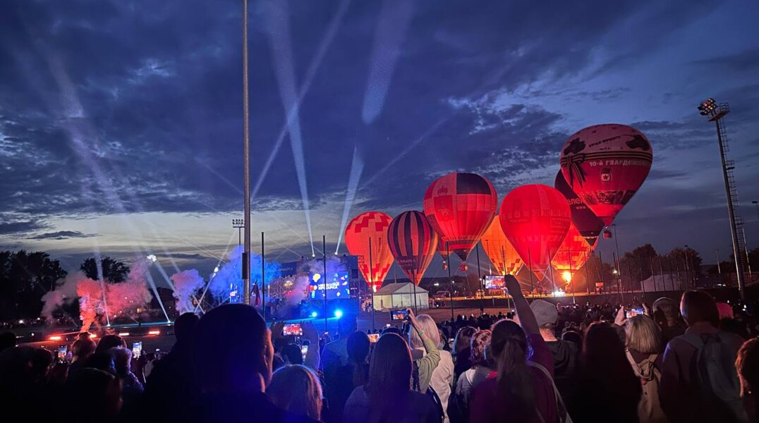 В Кунгуре открытие фестиваля воздухоплавания «Небесная ярмарка» посетили более 6500 человек