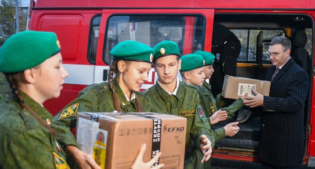 Из Перми в Запорожскую область отправили крупную партию гуманитарного груза