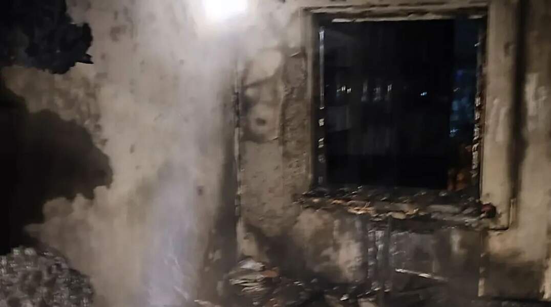 На пожаре в пермской девятиэтажке пострадал человек