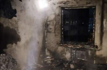 На пожаре в пермской девятиэтажке пострадал человек