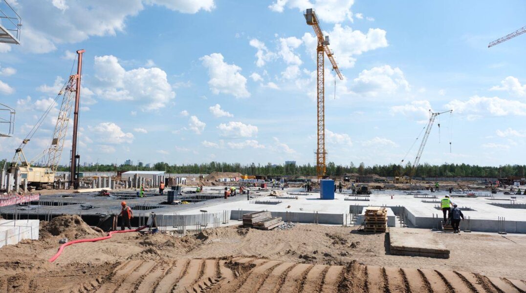 Губернатор Дмитрий Махонин поделился видео со стройки Детского реабилитационного центра