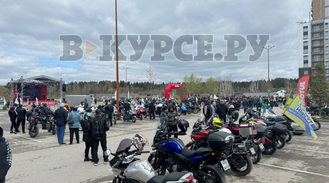 По Перми проедет колонна мотоциклистов в честь открытия мотосезона 2025