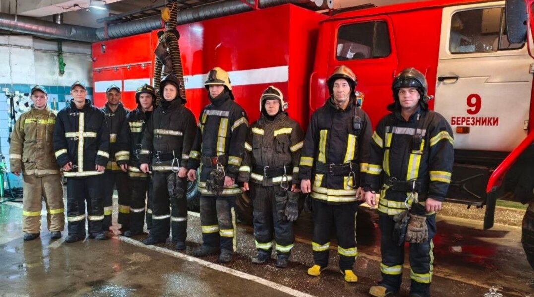 В Прикамье пожарные спасли трех человек