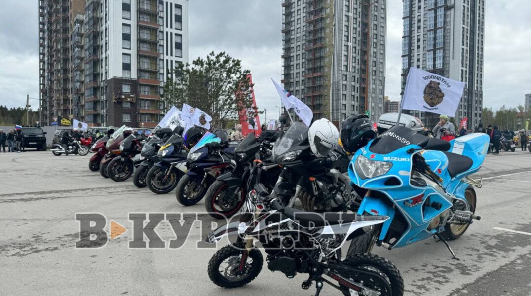 На открытие мотосезона в Перми прибыли более 800 участников