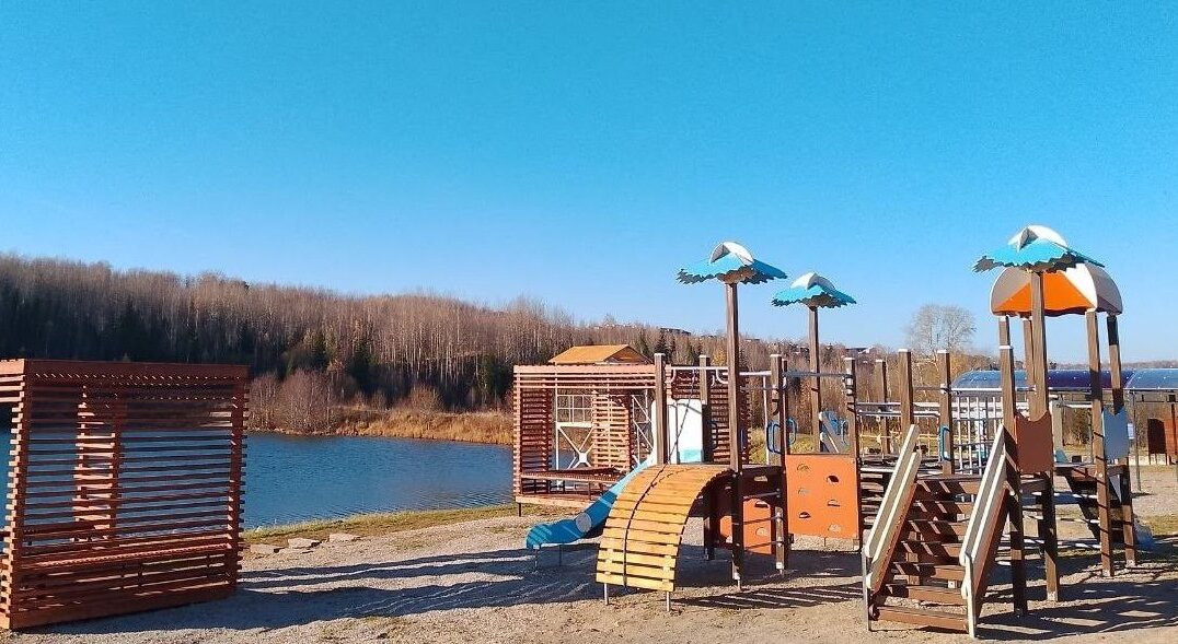 В Кизеловском округе Прикамья появился благоустроенный пляж