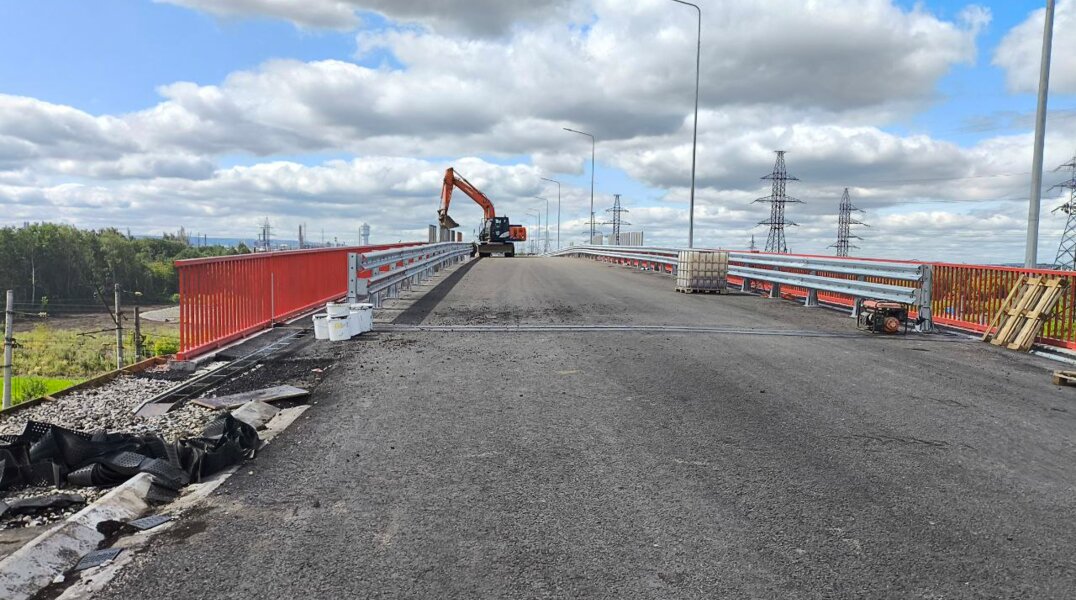В Перми завершается строительство нового выезда из промышленного узла «Осенцы»