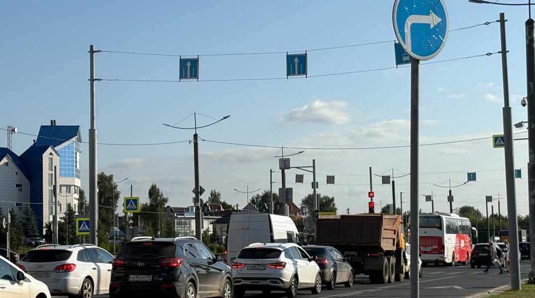 Пермь сковали 9-балльные пробки