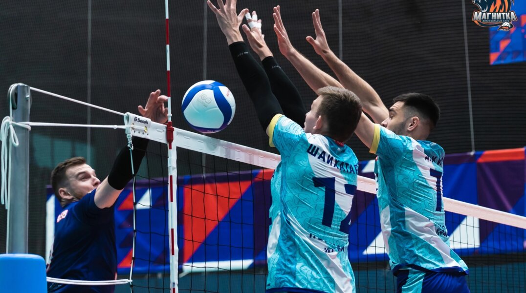 Пермский волейбольный клуб «Кама» одержал победу в выездном матче