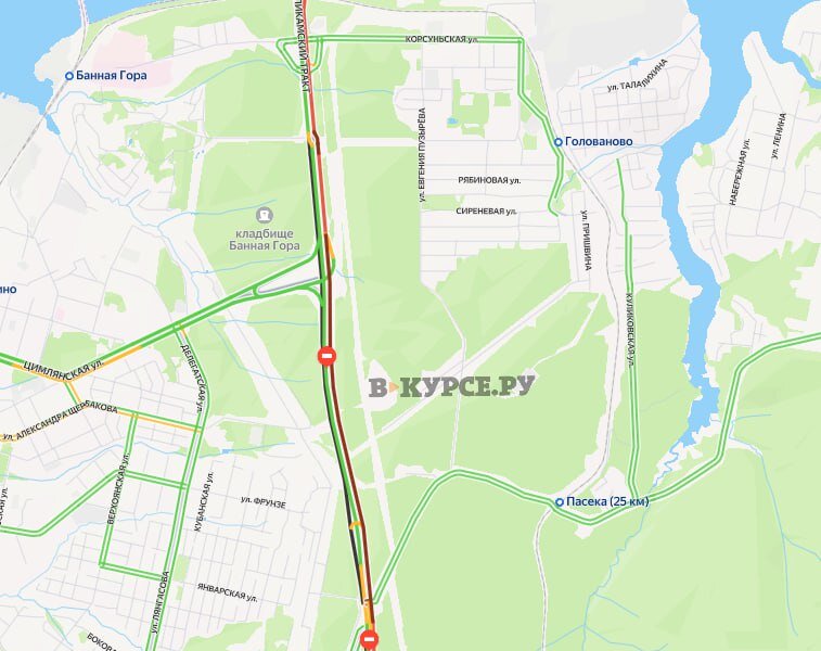 У Чусовского моста образовалась 5-километровая пробка из-за массовой аварии