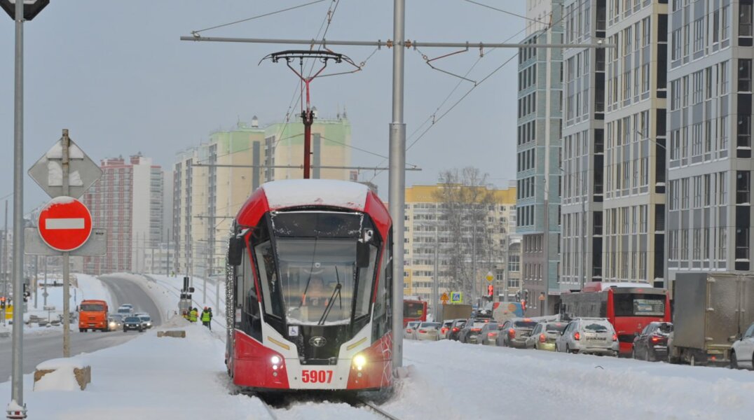 В субботу будет запущено движение трамваев по улицам Крисанова и Карпинского в Перми