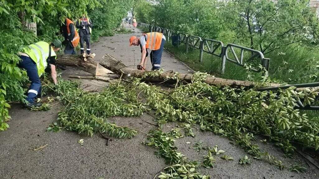 Коммунальщики расчистили крупные завалы на дорогах Березниковского и Соликамского округов