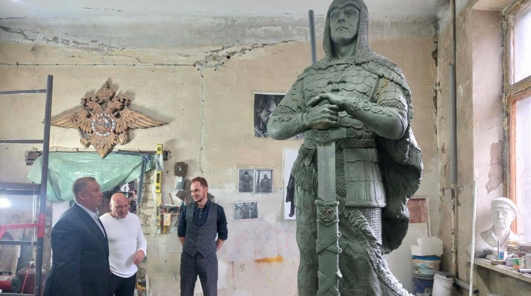 Памятник Александру Невскому в Перми прошел основной этап подготовки