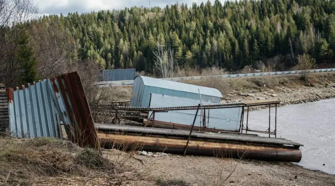 На берегу Хохловки обнаружили незаконные постройки