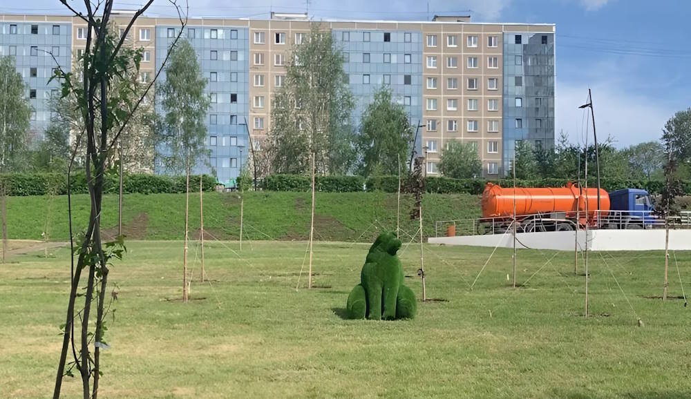 В Перми на Слудскую горку вернут топиарные фигуры медведей
