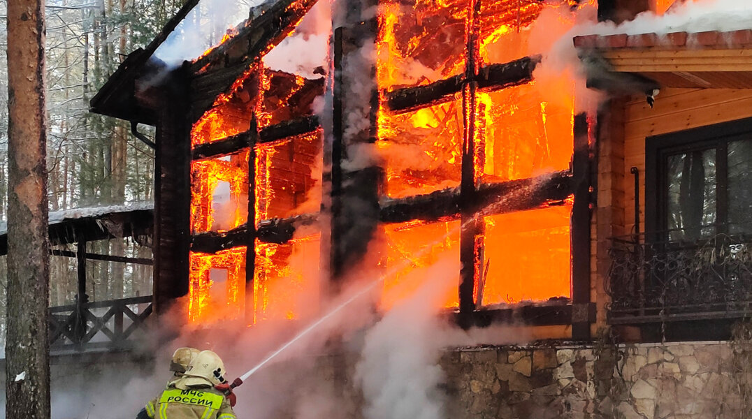 В новогодние праздники в Пермском крае произошло сто пожаров