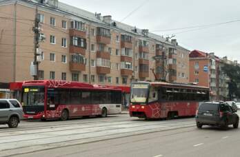 Город, трамвай