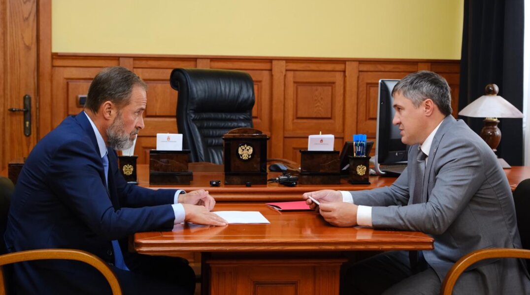 Глава Прикамья и полпред президента РФ обсудили социально-экономическое развитие региона