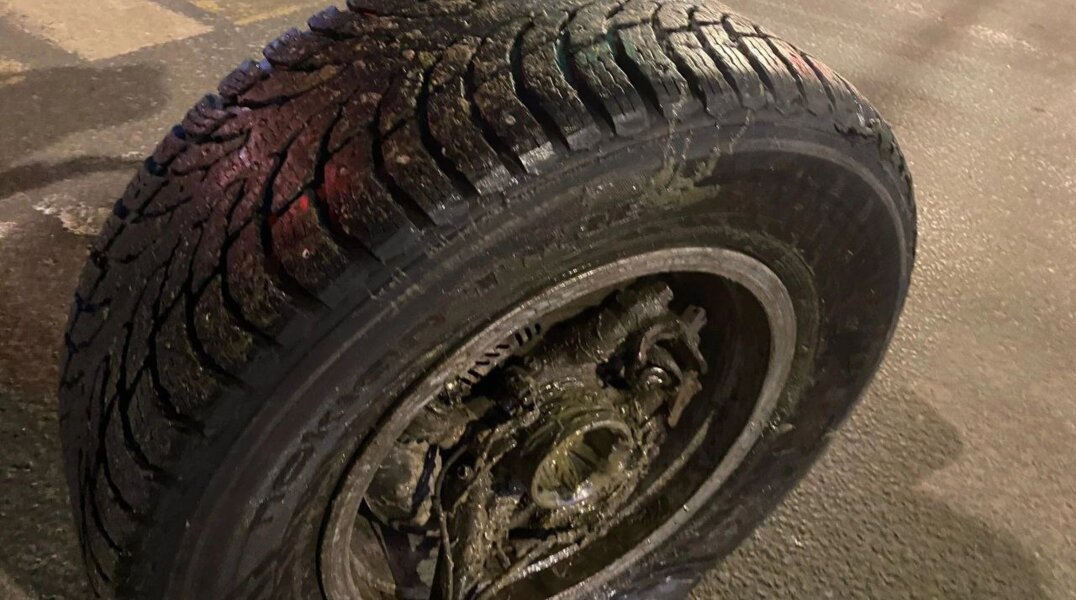 В центре Перми машина ГИБДД гналась за трехколёсным джипом