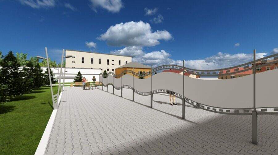 кинолента, арт-объект