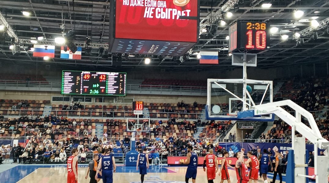 Пермский баскетбольный клуб «Парма» обыграл «Локомотив-кубань»