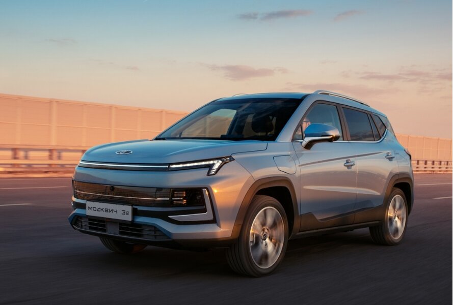 В Перми каршеринг начал использовать автомобили российского бренда «Москвич»