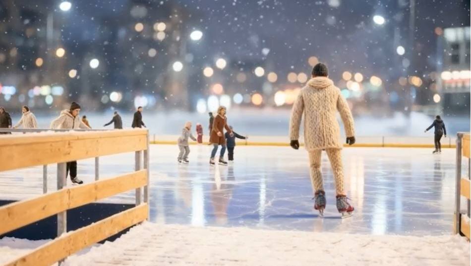 В Перми собирают новый открытый каток к Новому году