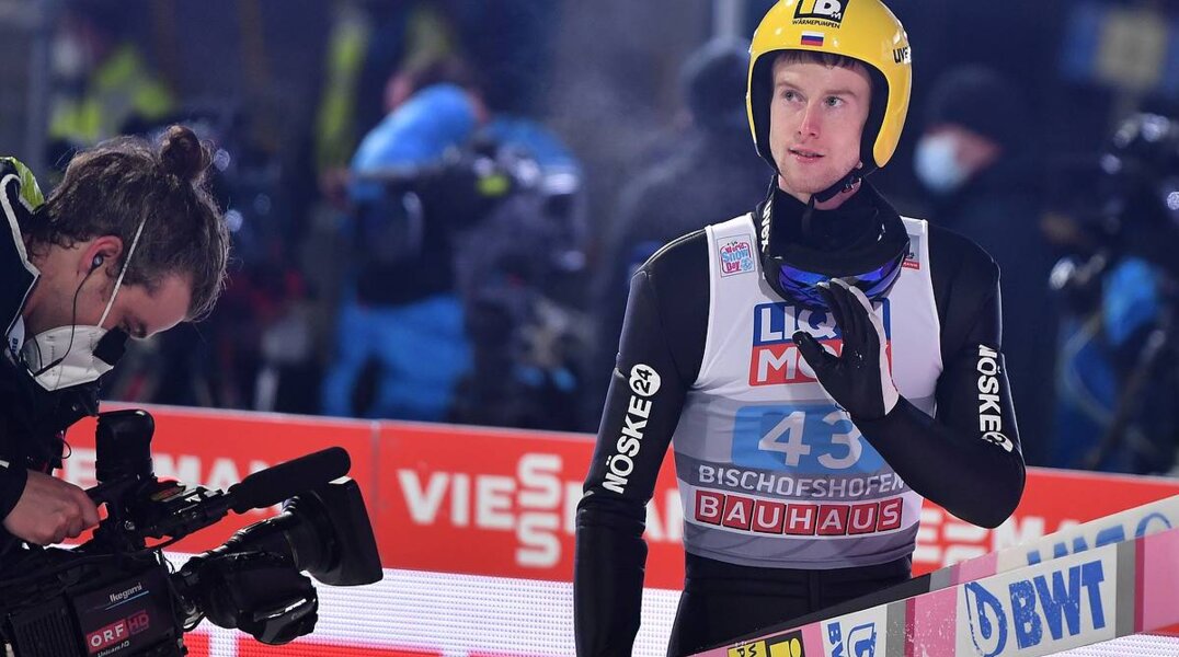 Пермяк победил в 7 этапе Кубка России по прыжкам на лыжах с трамплина