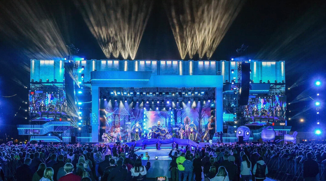 В Перми масштабным гала-шоу отметили 300-летие со дня основания города. Фоторепортаж