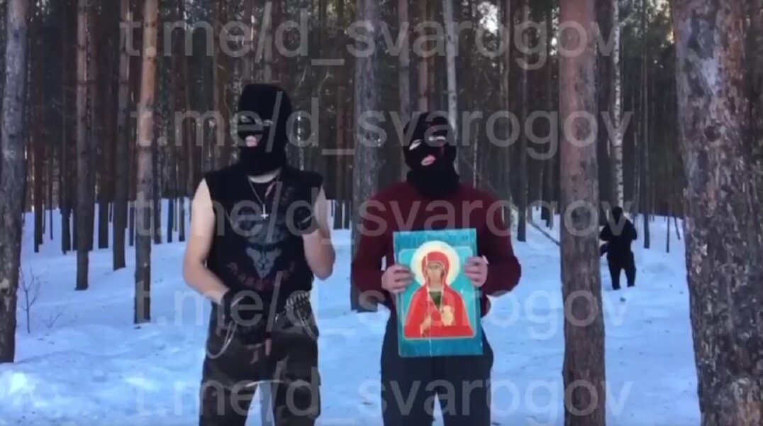 В Перми подростки демонстративно сожгли икону святой великомученицы