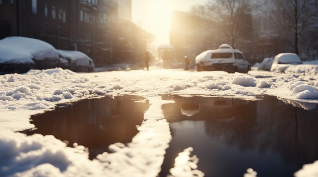 В Перми зафиксировали первую за два с половиной месяца оттепель