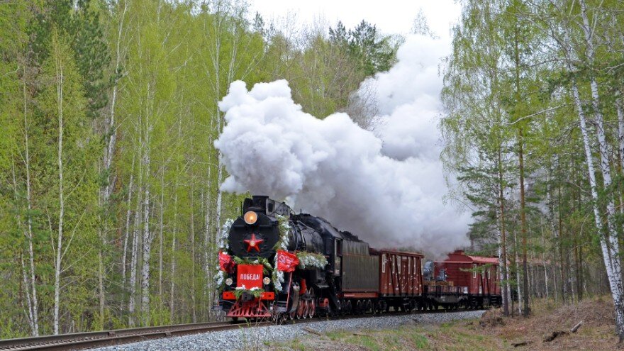 СвЖД запустит из Перми ретропоезд на паровозной тяге «Эшелон Победы»